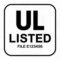 UL certification badge
